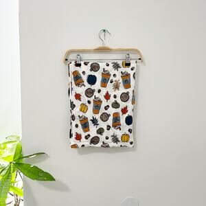 Mudpie Pumpkin Spice & Fall Baby Swaddle Blanket